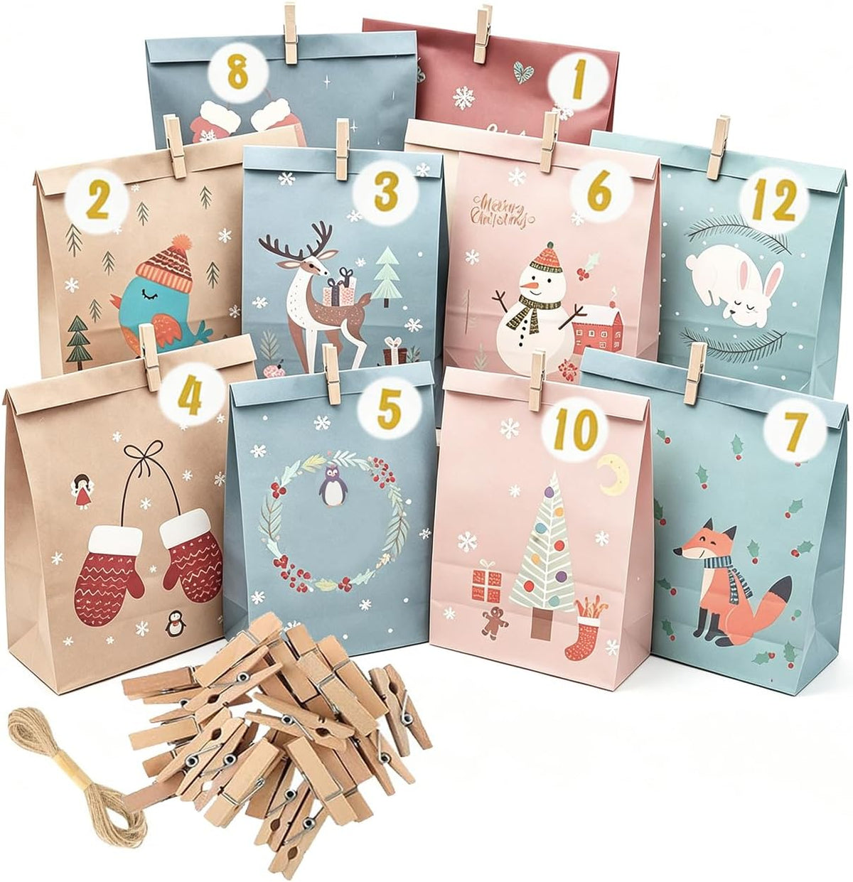 Hundredweat Adventskalender 2026 zum Befüllen