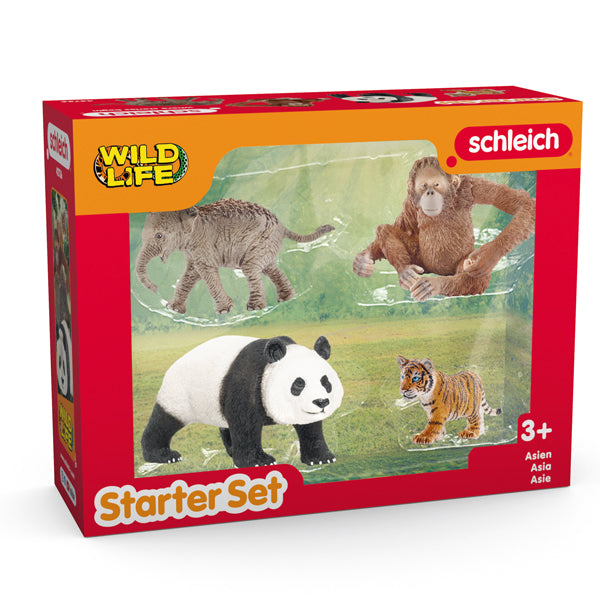 Schleich Wildtiere Asien Starter-Set 4