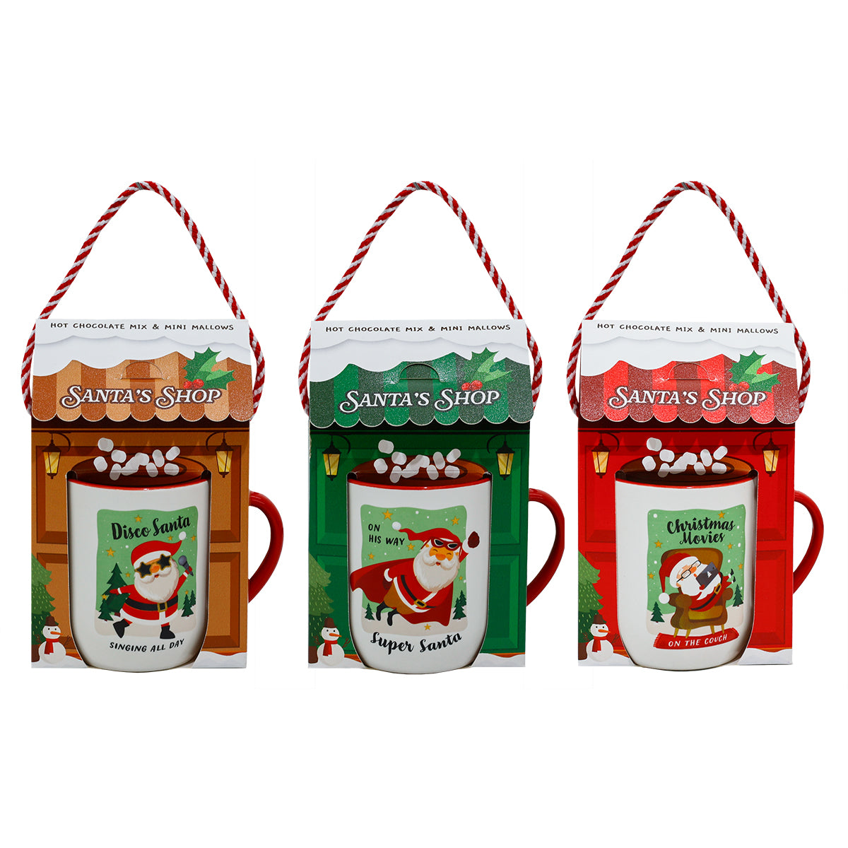 Geschenkset inkl. Keramik-Weihnachtsbecher