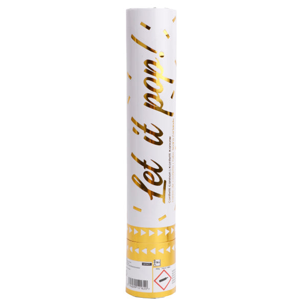 Amscan  Konfettikanone Gold 28cm