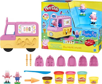 Play-Doh Peppas Eiswagen 5 Dosen Knete