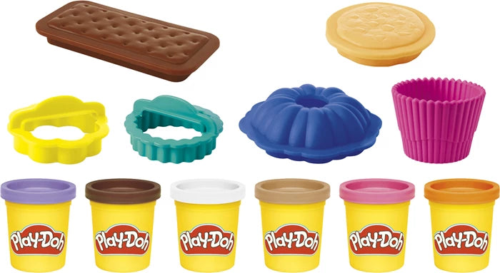 Play-Doh Kleine Bäckerei 6 Dosen Knete à 56 g