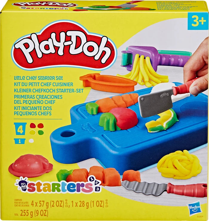 Play Doh Kleiner Chefkoch Starter-Set, 5 Dosen Knete