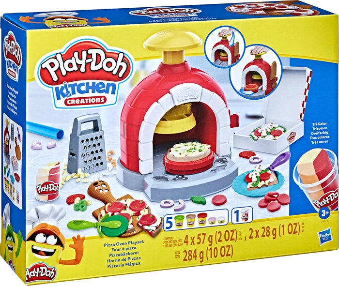 Play-Doh Pizzabäckerei 5 Dosen Knete und viel Zubehör
