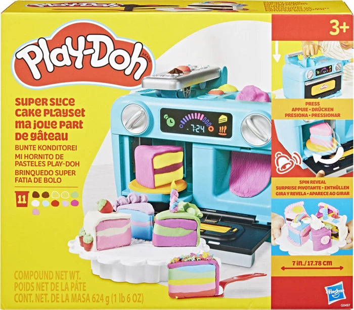 Play-Doh Bunte Konditorei 11 Dosen Knete à 56 g
