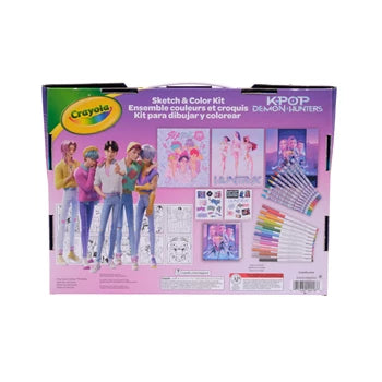 Crayola Malset K-POP Demon Hunters