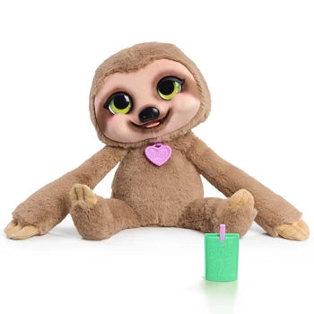 FurReal Snuggles Smiling Sloth mit Bewegungs- und Soundfunktion