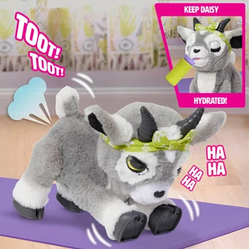 FurReal Daisy Yoga-Ziege mit Bewegungs- und Soundfunktion