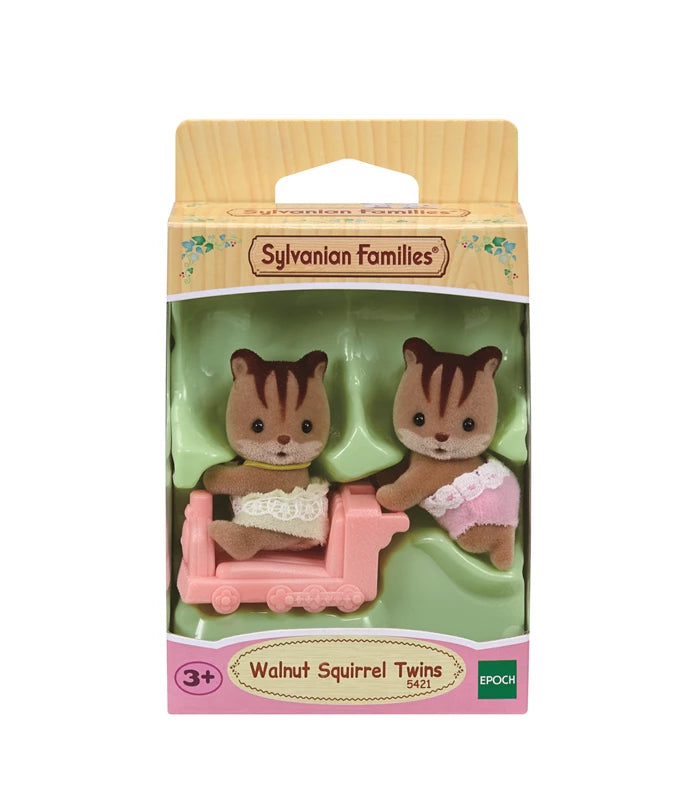 Sylvanian Families Walnuss Eichhörnchen Zwillinge