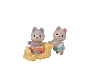 Sylvanian Families Husky Zwillinge