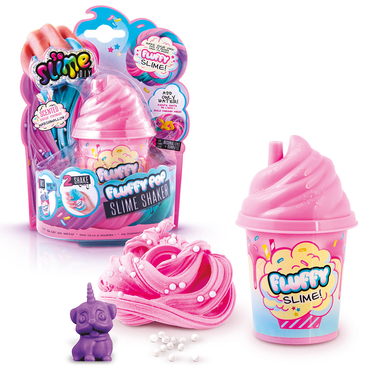 Canal Toys Slime Shaker Fluffy 3 assortierte Farben