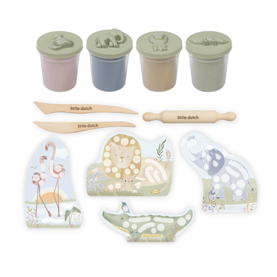 Little Dutch Knete Set Safari