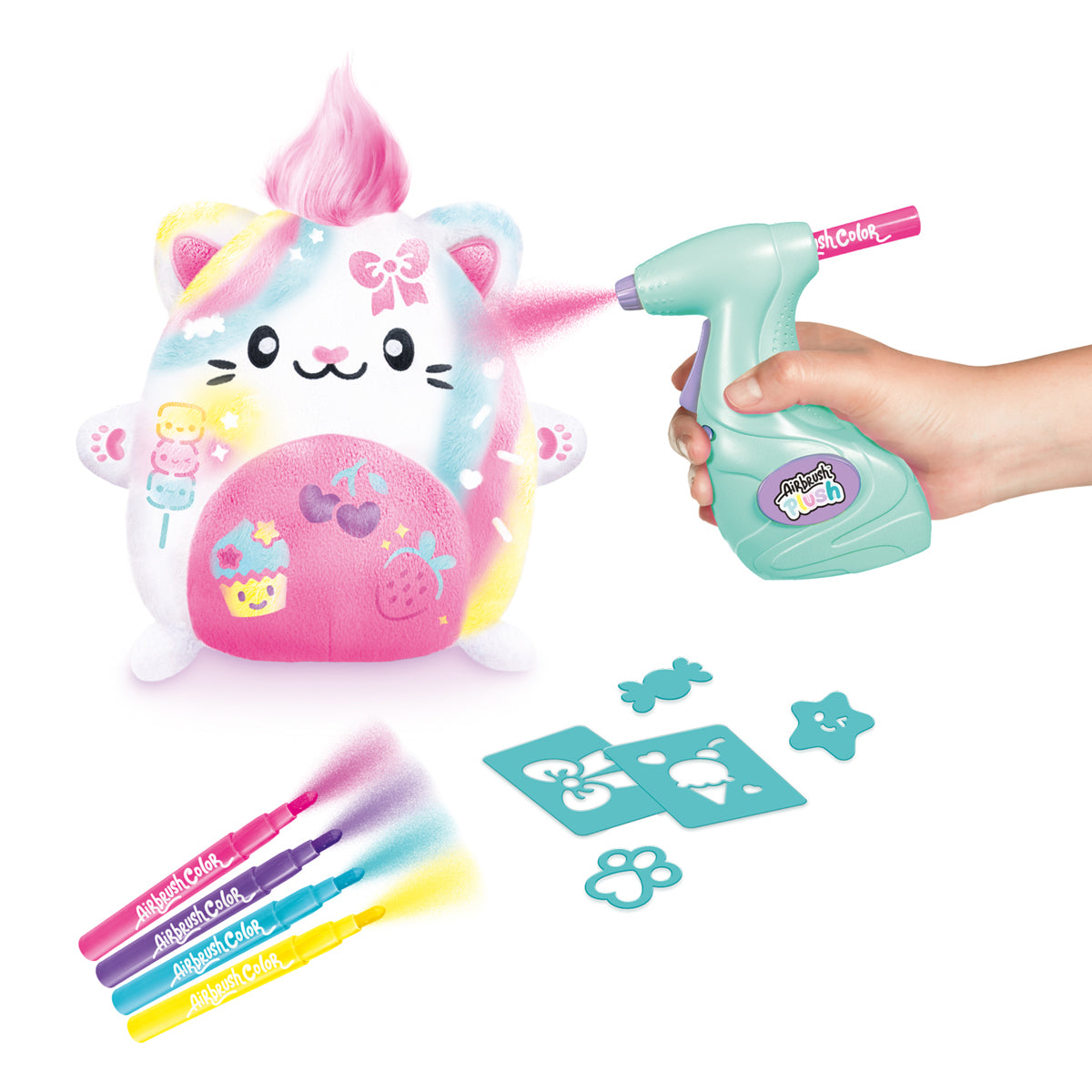 Canal Toys Airbrush Plush Kawaii Kitty