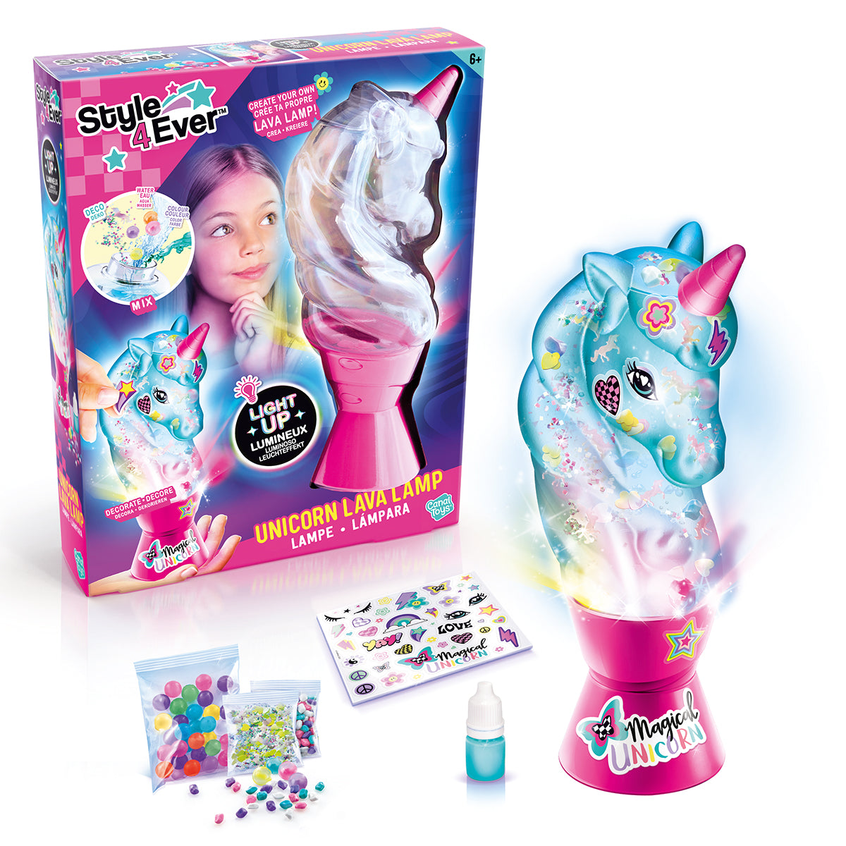 Canal Toys Unicorn Lava Lamp DIY