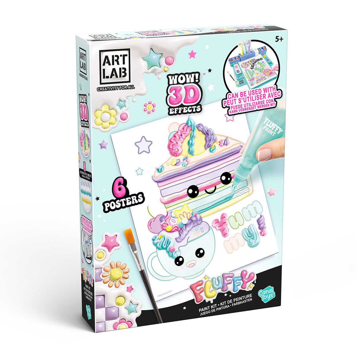 Canal Toys Fluffy Paint Kit