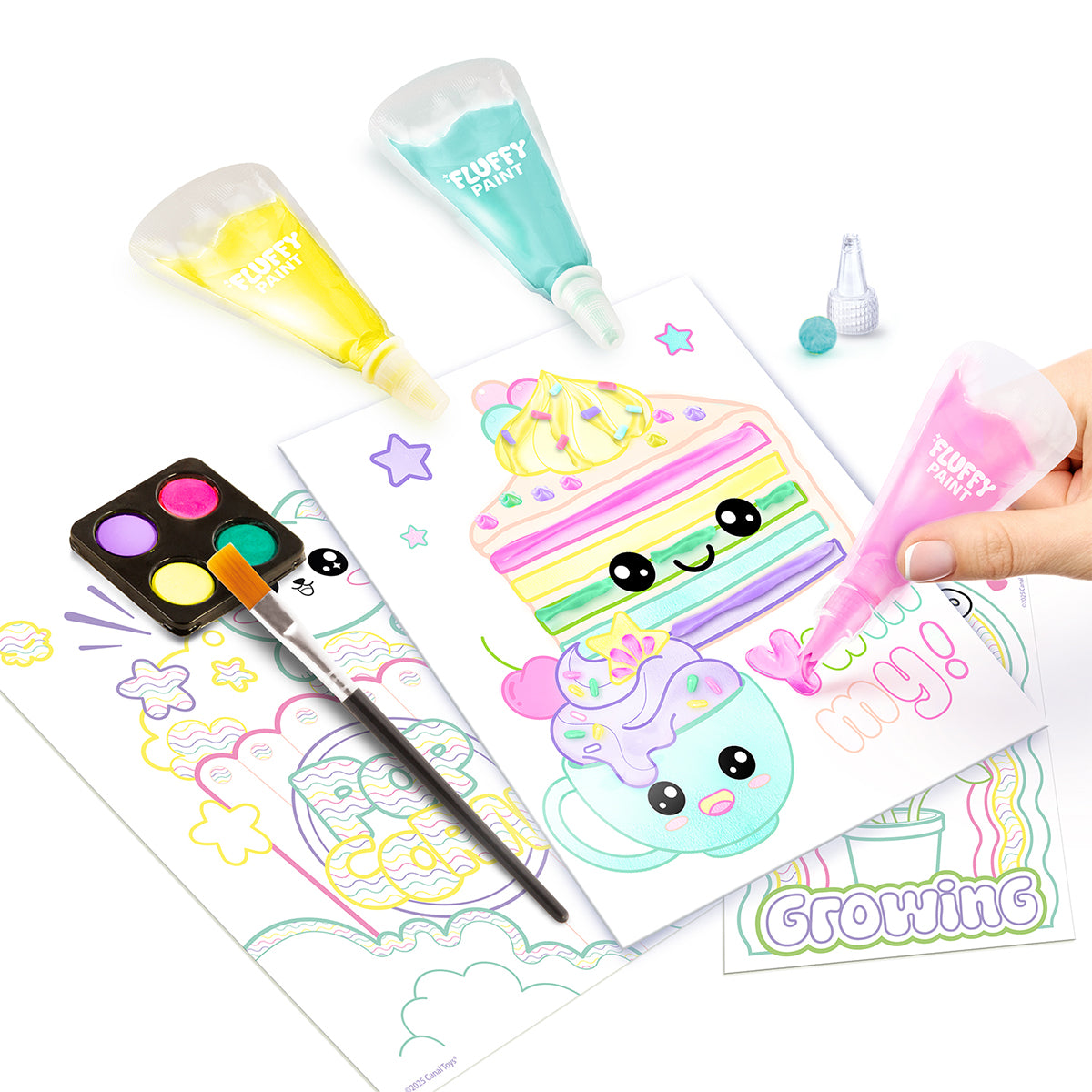 Canal Toys Fluffy Paint Kit