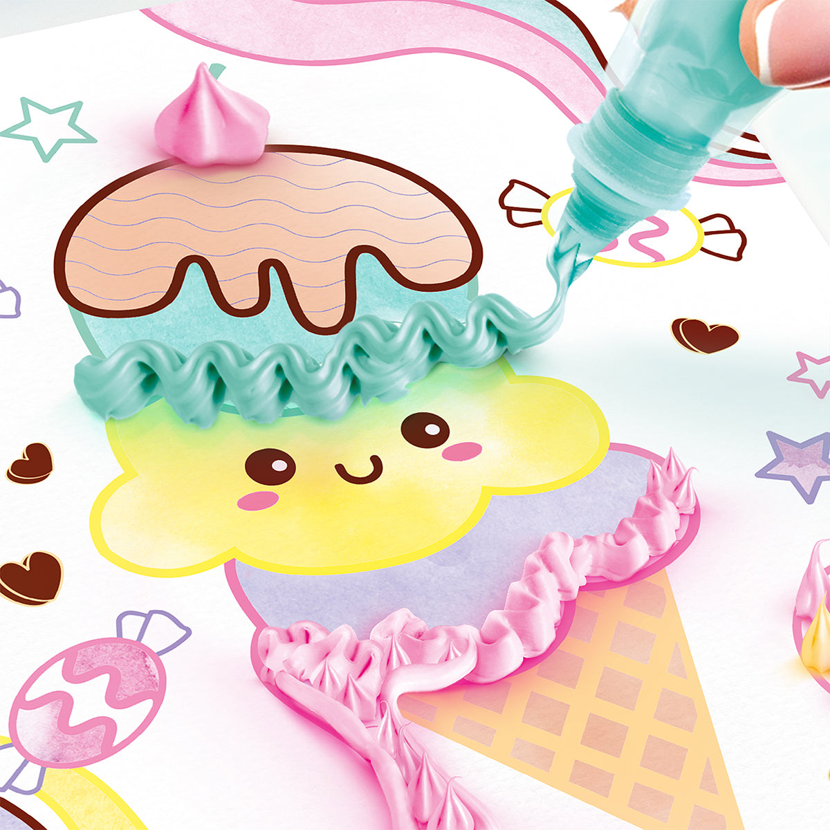 Canal Toys Fluffy Paint Kit
