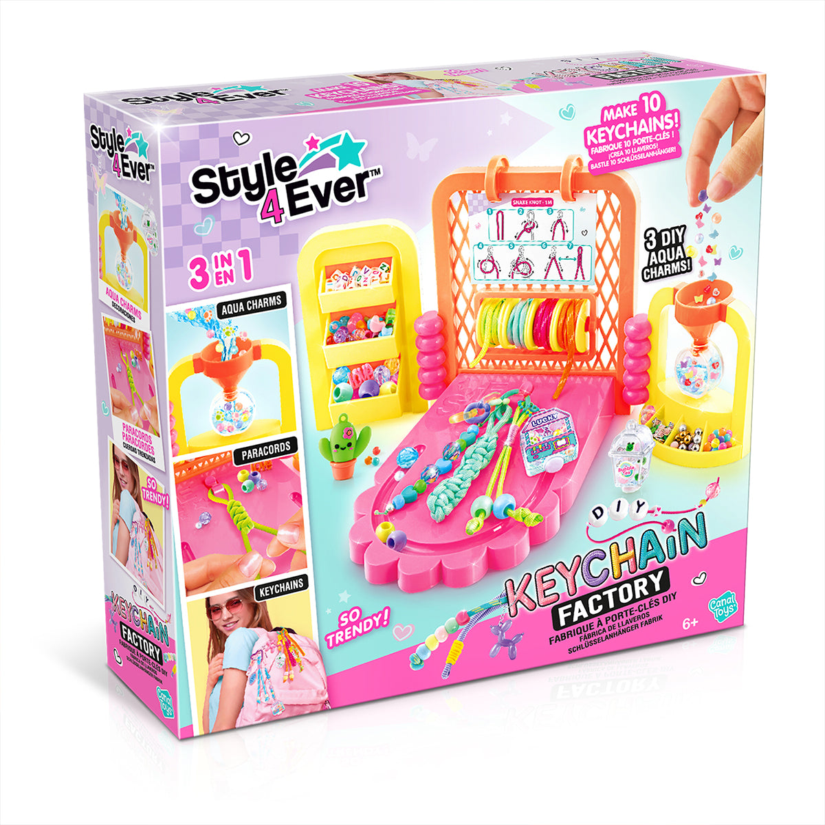Canal Toys DIY Key Chain Factory