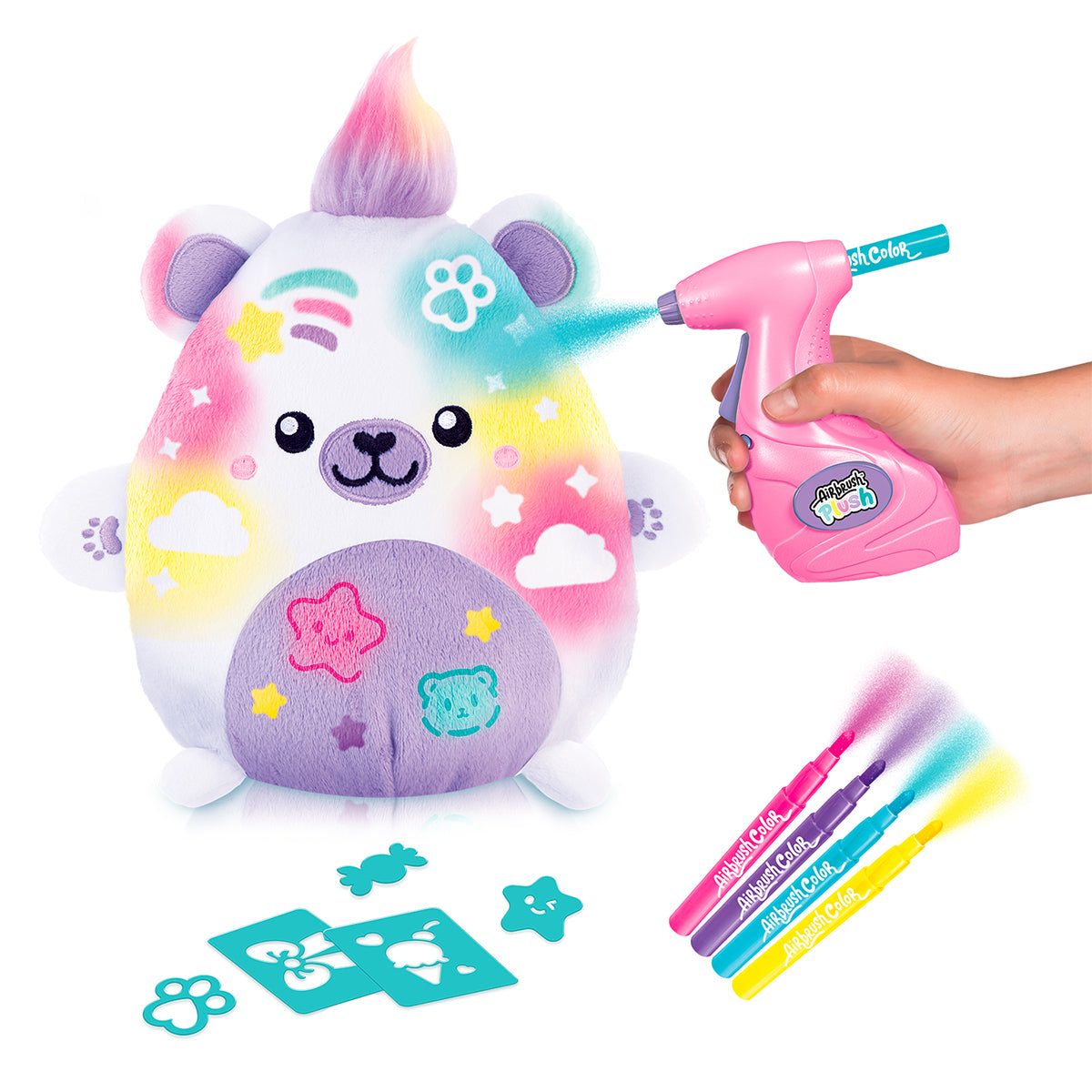 Canal Toys Airbrush Plush Kawaii Bär