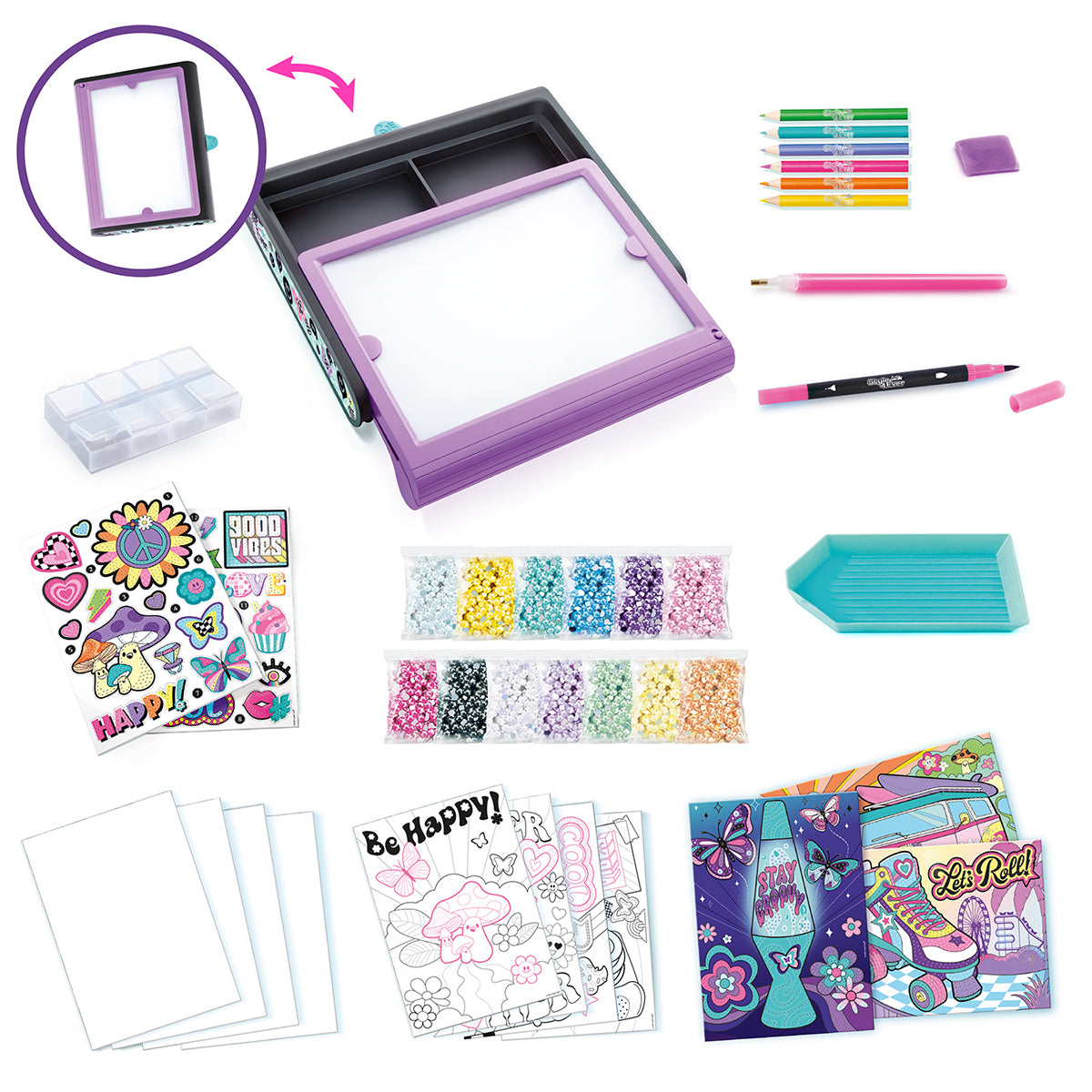 Canal Toys Diamond Art 3 in 1 LED Case