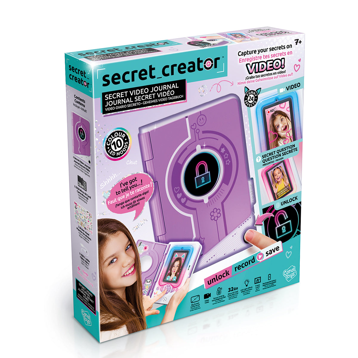 Canal Toys Secret Video Journal