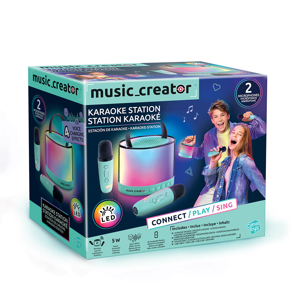 Canal Toys Mini Karaoke Duo Kit