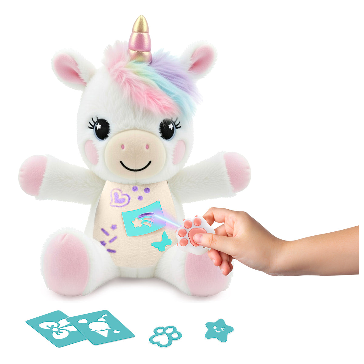 Canal Toys Airbrush Plush Einhorn
