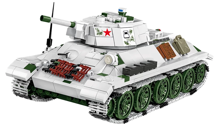 Cobi T-34/76 mod. 1941/42 / 852 pcs. 2-in-1 Modell (UdSSR/POL.)