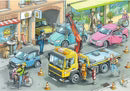 Ravensburger Puzzle Müllabfuhr und Abschleppwagen