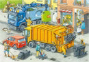 Ravensburger Puzzle Müllabfuhr und Abschleppwagen