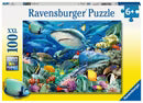 Ravensburger Puzzle Riff der Haie 100 XXL