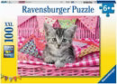 Ravensburger Puzzle Niedliches Kätzchen 100 XXL