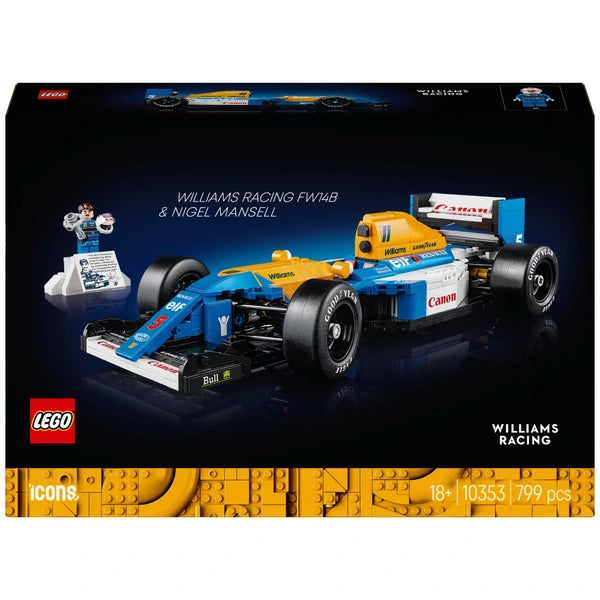 LEGO Icons Williams Racing FW14B mit Nigel Mansell 10353