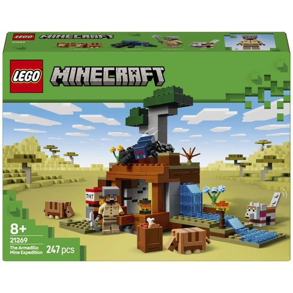 LEGO Minecraft™ Die Expedition zur Gürteltiermine 21269