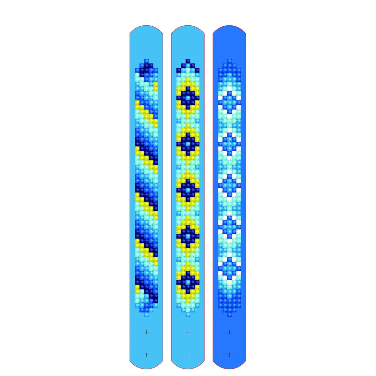 Diamond Dotz Diamond Painting Armbänder Blau
