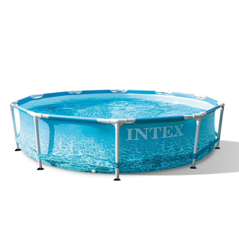 Intex Pool Metal Frame Beachsize 305 x 76 cm inkl. Pumpe