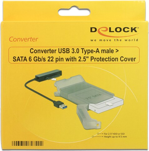 Delock Konverter USB 3.0 zu SATA