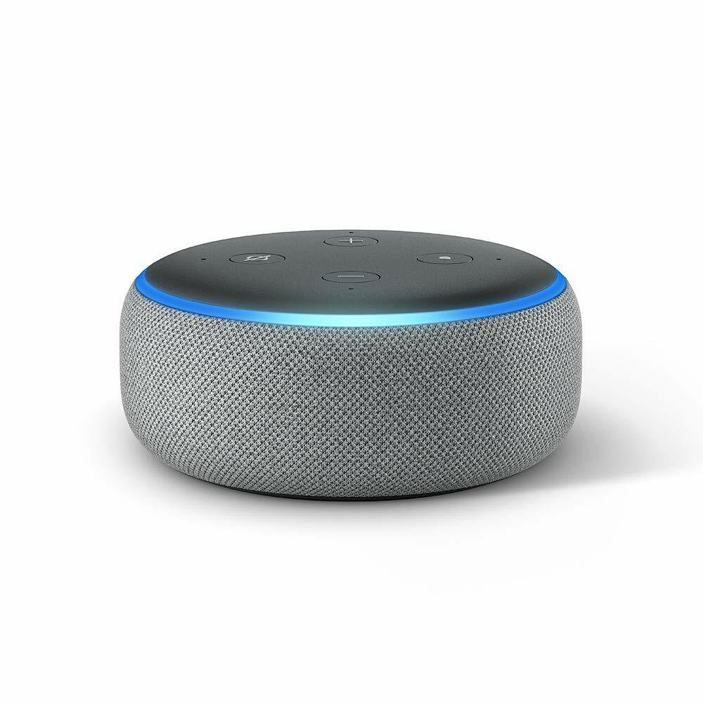 Amazon Echo Dot Hellgrau
