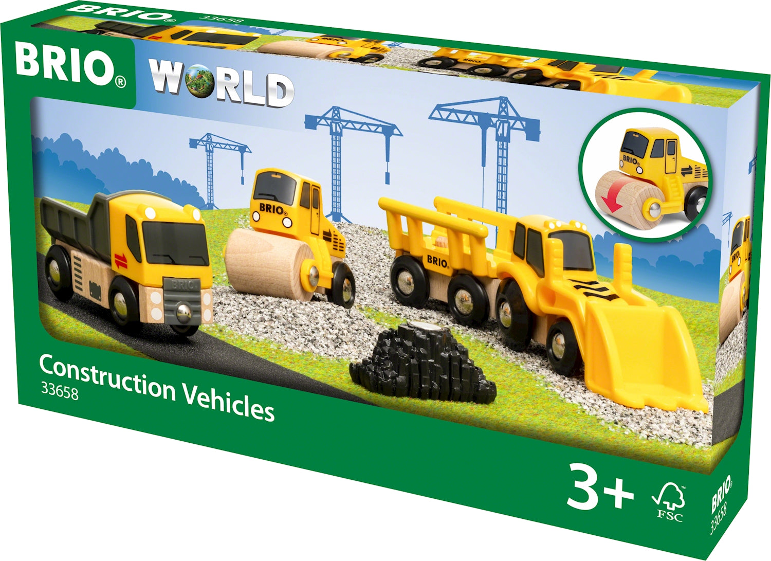 Brio Baustellenfahrzeuge