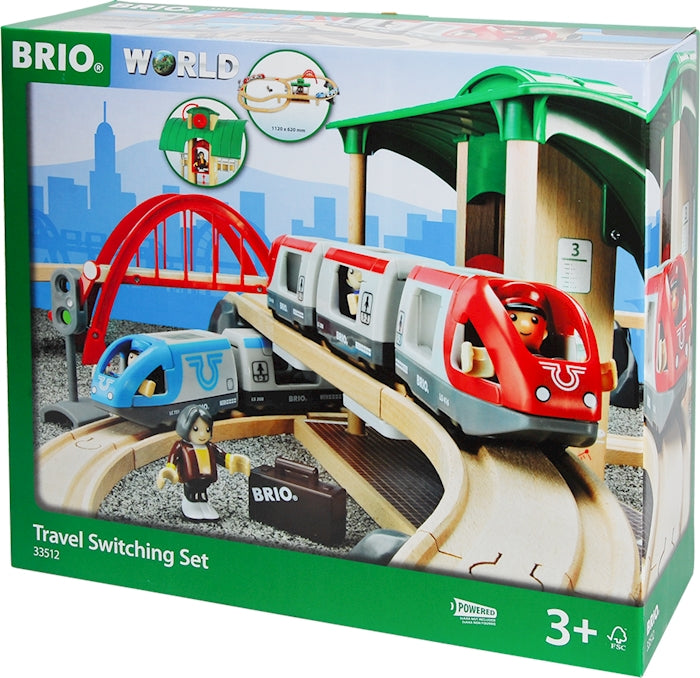 Brio Grosses Bahn Reisezug Set