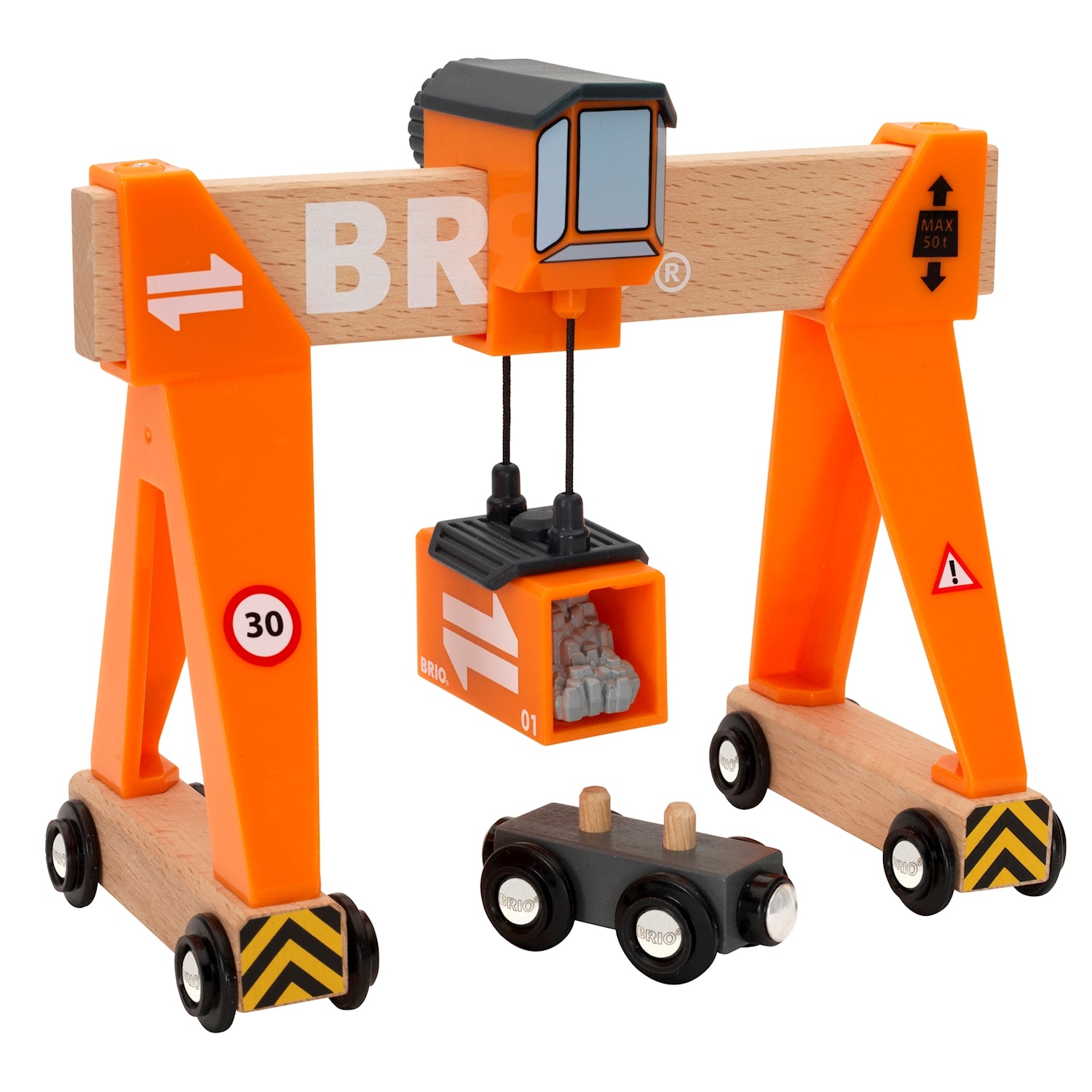 Brio Container-Verladekran