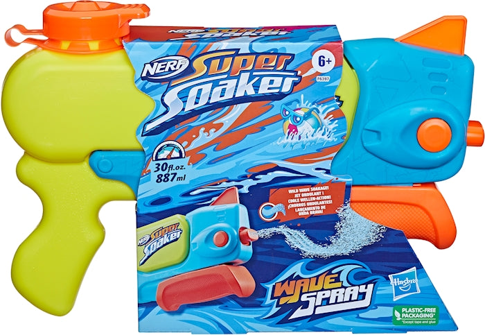 NERF Super Soaker Wave Spray Wasserpistole