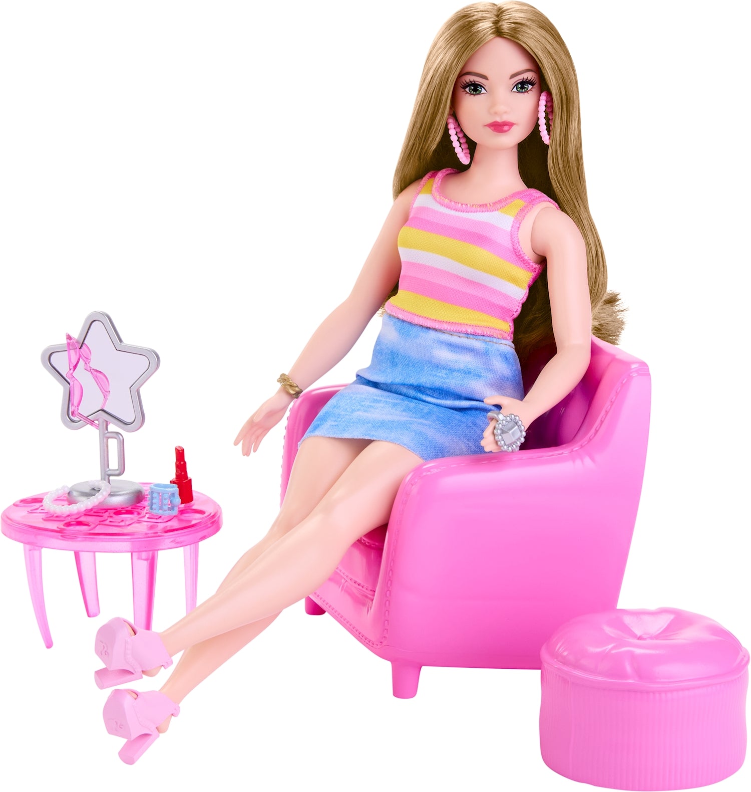 Barbie Stylistin und Kleiderschrank