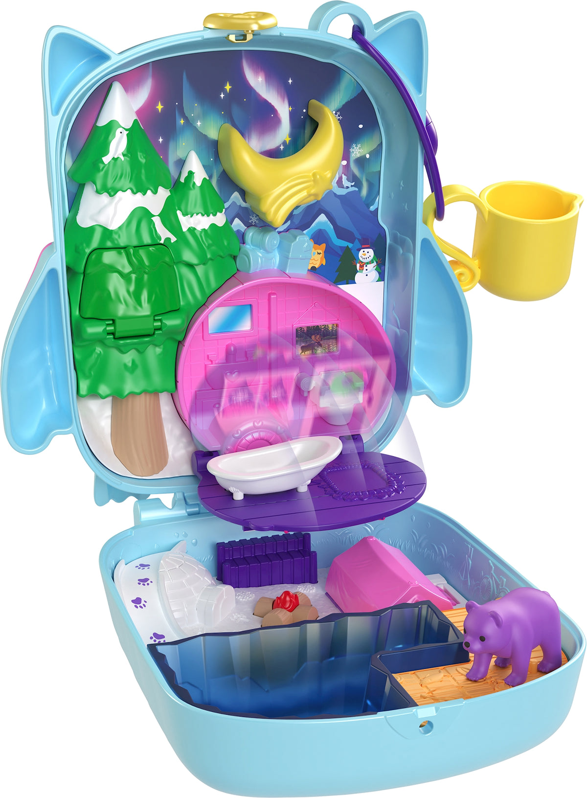 Polly Pocket Schnee-Eule Schatulle