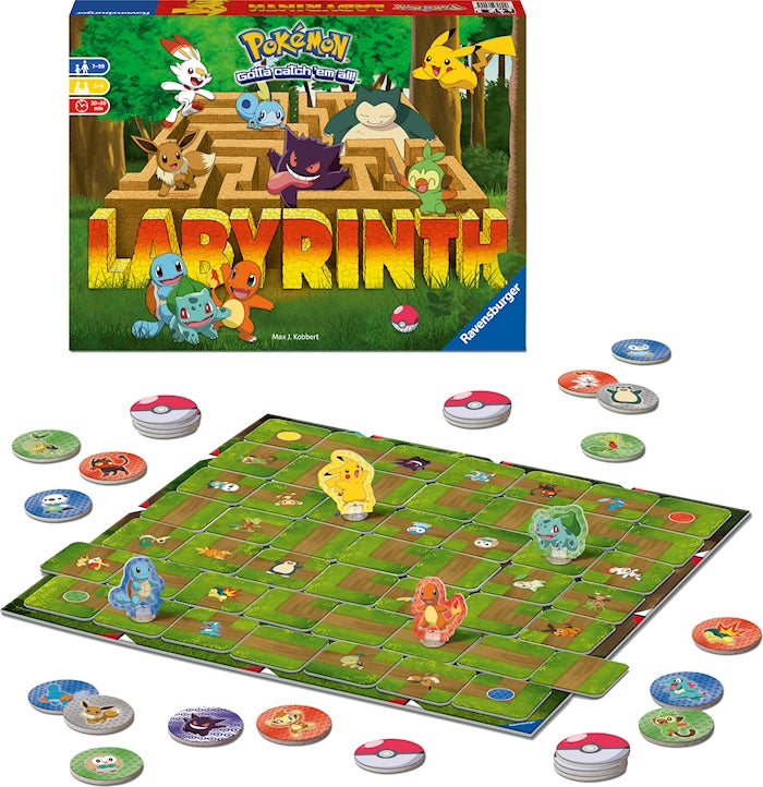 Ravensburger Familienspiel Pokémon Labyrinth