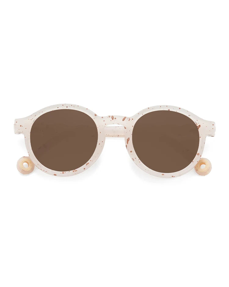 Olivo & Co BABY Round Sunglasses-Gelato Summer-Vanilla Brownie