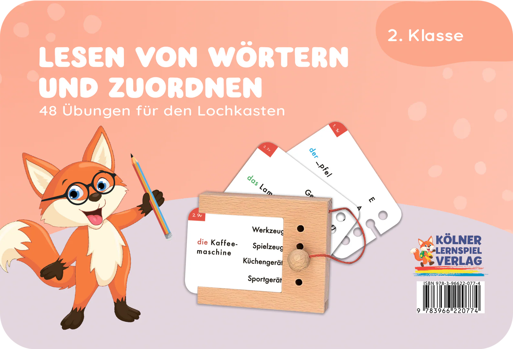 Kölner Lernspielverlag Lesen von Wörtern und Zuordnen 2. Klasse
