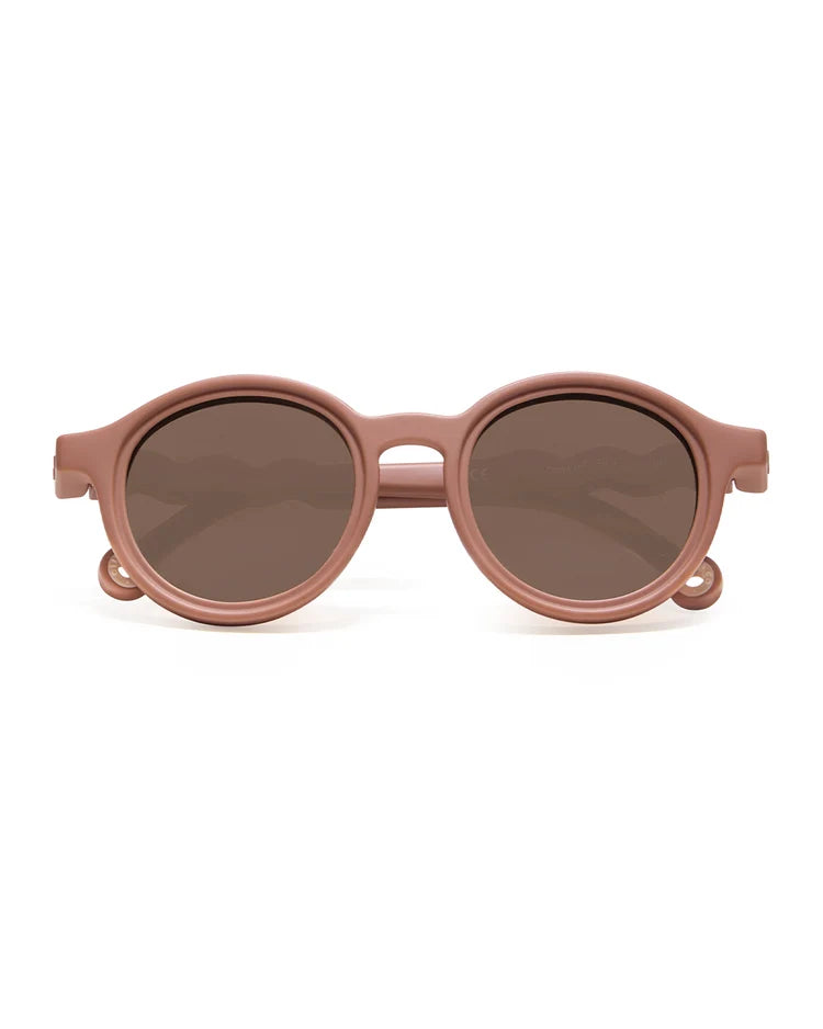 Olivo & Co TODDLER Oval Sunglasses-Gelato Summer-Chocolate