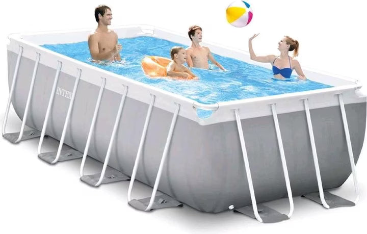 Intex Pool Prism Frame Rectangular Set, 400 x 200 x 122 cm