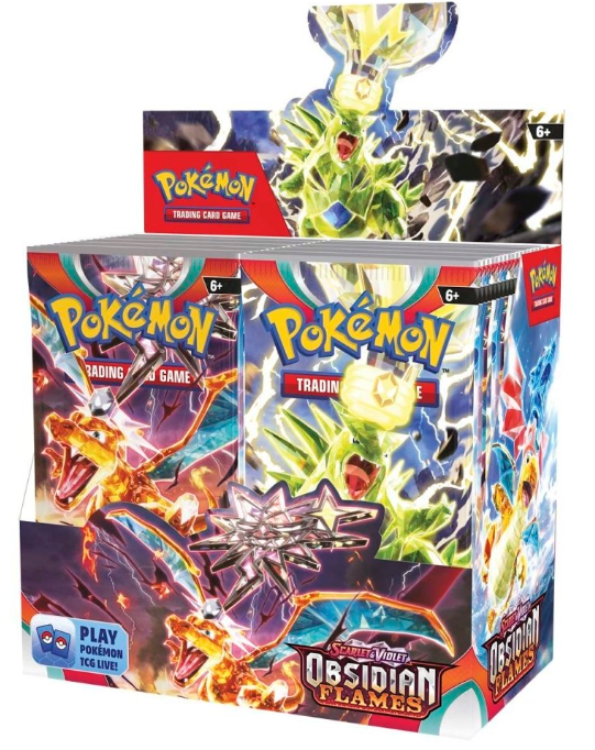 Pokémon-DE SV03 Obsidian Flammen Booster 10K.